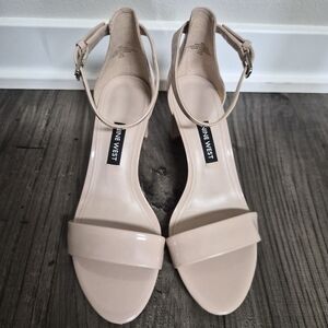 Nine West Pruce Women's Sandals, Size 5, Natural Beige